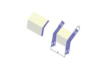 Крышка внешнего вертикального угла 45°