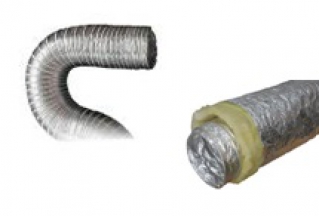 Воздуховоды гибкие изолированные