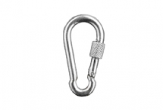 Карабин с фиксатором DIN 5299 D