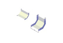 Угол внутренний вертикальный 90°