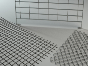 Сетка сварная, пластиковая, тканая, рабица